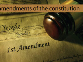 the amendments of the constitution